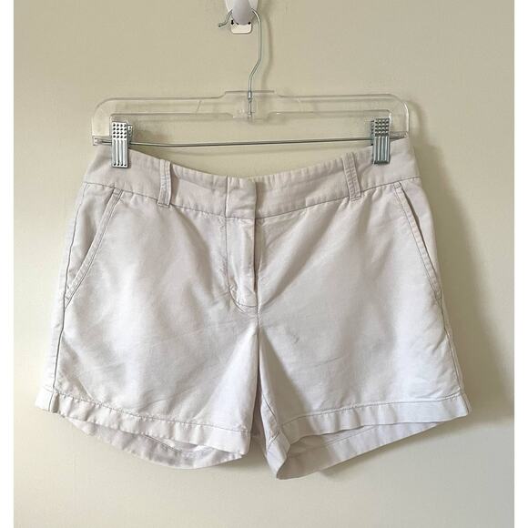 J. Crew Pocket 5" Chino Shorts Light Tan Size 4 - Picture 1 of 5